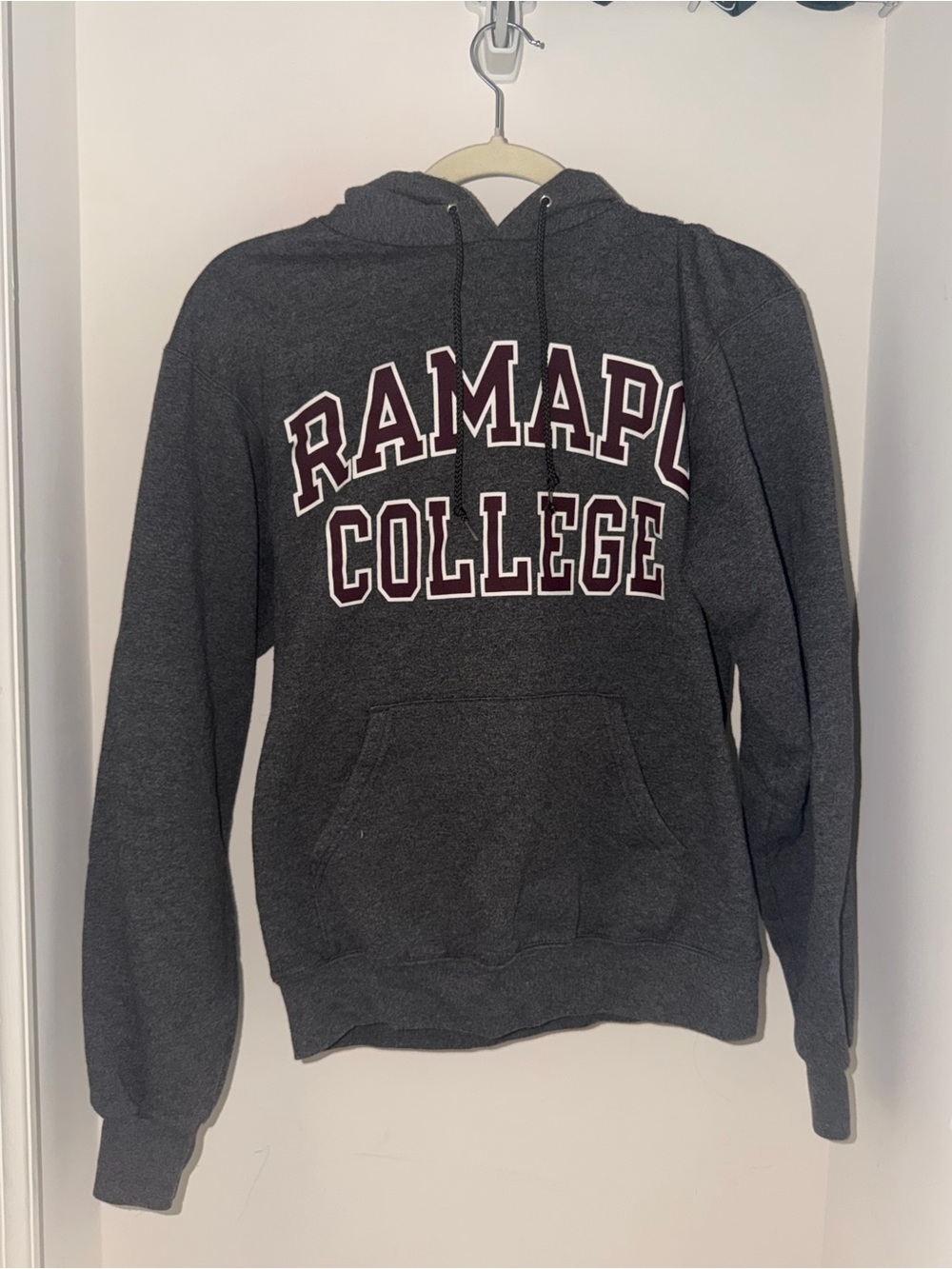 Women’s Champion Dark Gray Ramapo College Pullover Hoodie
